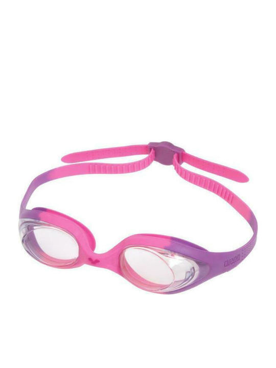 Arena Swimming Goggles Kids with Anti-fog Lenses Pink