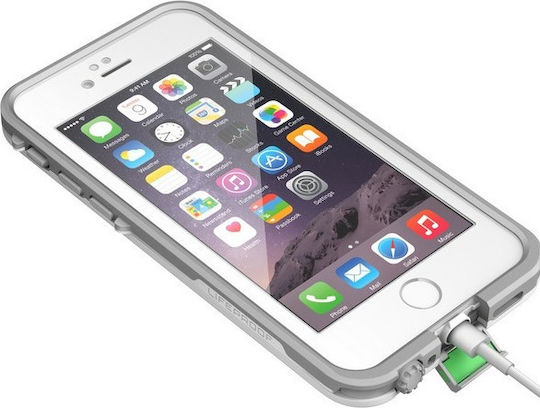 LifeProof Fre Αδιάβροχη 360 Full Cover Πλαστικό 1.5mm Αδιάβροχο Λευκό (iPhone 6/6s)