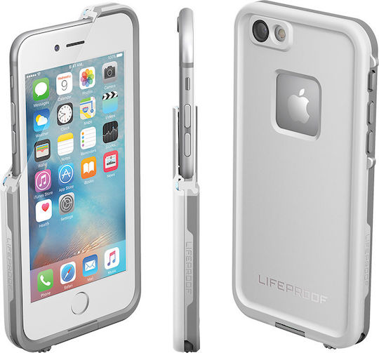 LifeProof Fre Αδιάβροχη 360 Full Cover Πλαστικό 1.5mm Αδιάβροχο Λευκό (iPhone 6/6s)