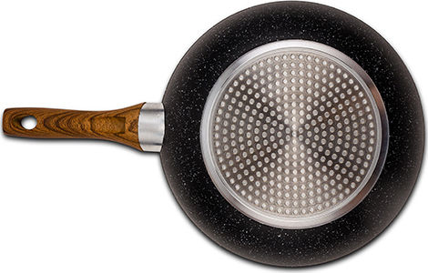 Nava Nature Stone Wok made of Aluminum with Stone Coating 28cm