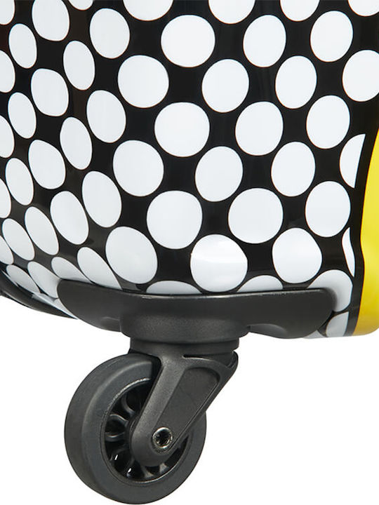 American Tourister Legend Minnie Mouse Polka Dot Kids Medium Hard Multicolour Suitcase With 4 Wheels Height 65cm