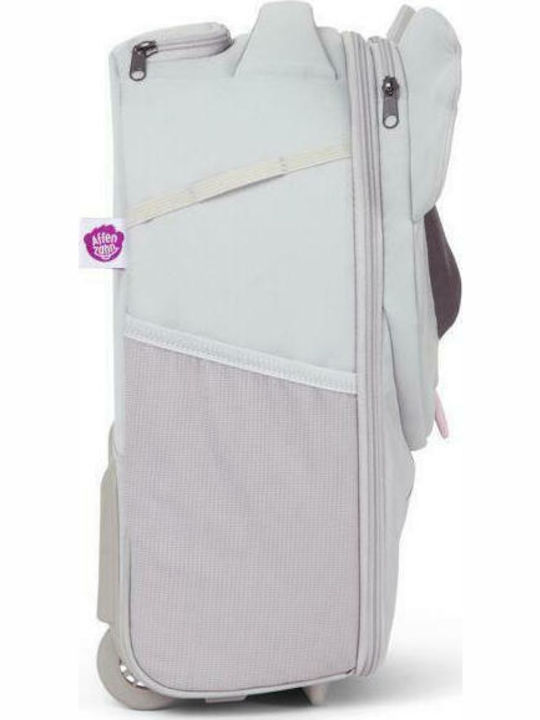 Affenzahn Koala Kids Cabin Fabric Suitcase Gray with 2 Wheels Height 40.6cm