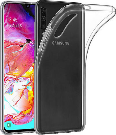 Back Cover Σιλικόνης 0.3mm Διάφανο (Galaxy A70)