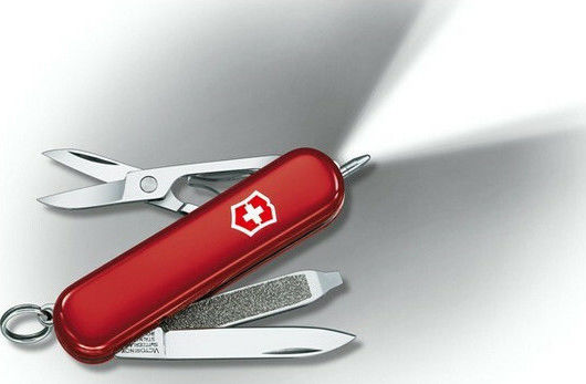 Victorinox Victorinox Signature Lite Schweizer Armee-Messer 7 Werkzeuge Rote in Scheide