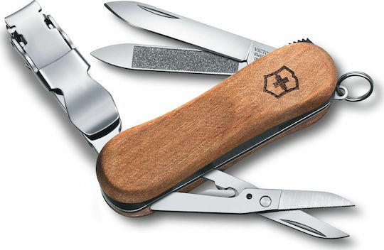 Victorinox Nailclip 580 Швейцарско Армейско Ножче Орех