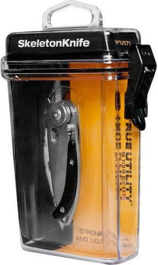 True Utility Skeletonknife Σουγιάς Μαύρος σε Θήκη