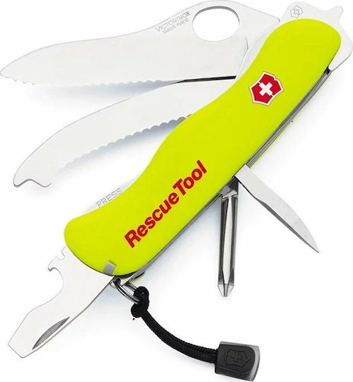Victorinox Rescue Ελβετικός Σουγιάς Πράσινος σε Θήκη