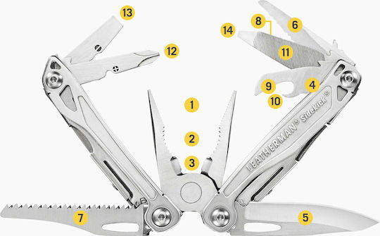 Leatherman Sidekick Multitool Grau