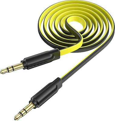 Hoco 3.5mm male - 3.5mm male Cable Yelow 2m (UPA16)