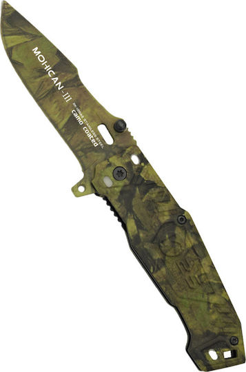 K25 Mohican III Taschenmesser Mehrfarbig in Scheide