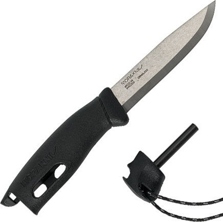 Morakniv Companion Spark (S) Messer Schwarz mit Scheide