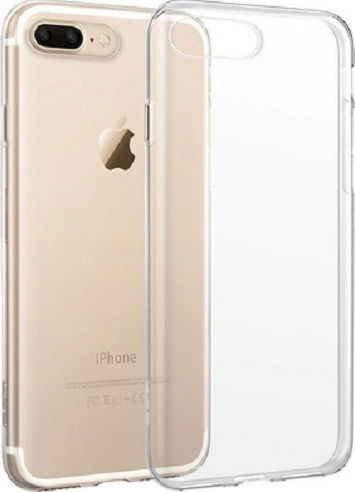 Silicone Back Cover 0.3mm Transparent for iPhone 8/7 Plus