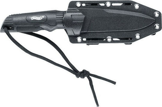 Walther Backup Messer Schwarz in Hülle
