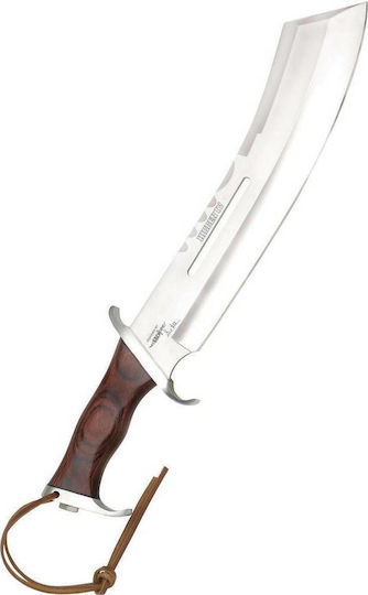 United Cutlery Hibben IV Combat Machete Ματσέτα Καφέ σε Δερμάτινη Θήκη