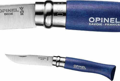 Opinel Nr. 08 Taschenmesser Blau