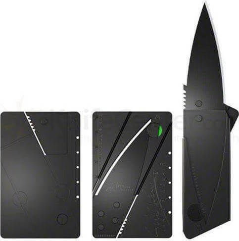Shar-X CardSharp Card Unealtă Multi-funcțională Neagră Lungime Totală 14.5buc