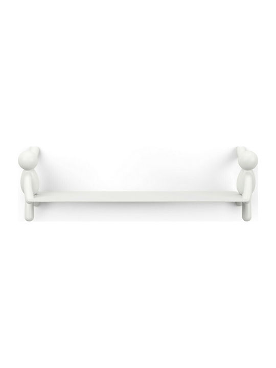 Shelf Wall Buddy White 46x9x14cm