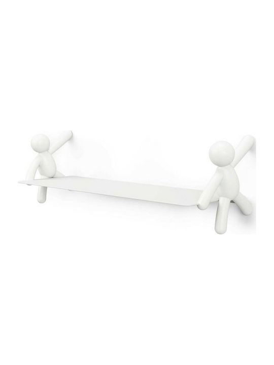 Shelf Wall Buddy White 46x9x14cm