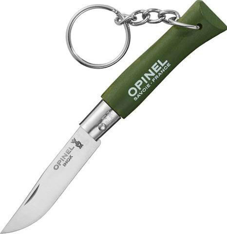 Opinel No.4 Σουγιάς Μπρελόκ Khaki