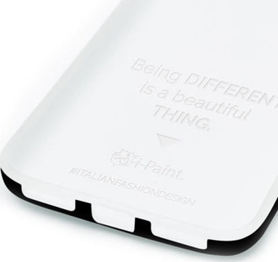 i-Paint Soft Cover Back Cover Σιλικόνης Μαύρο (iPhone SE 2022/2020)