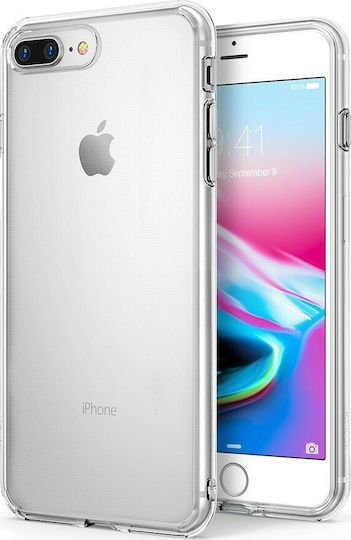 Silicone Back Cover 0.3mm Transparent for iPhone 8/7 Plus