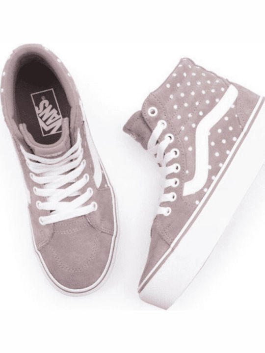 Filmore Hi Γυναικεία Flatforms Μποτάκια Μωβ