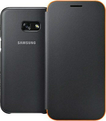 Samsung Book Δερματίνης Μαύρο (Galaxy A3 2017)