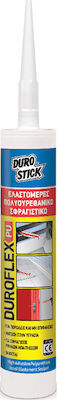 Durostick Duroflex-Pu Silikon-Dichtungsmittel Polyurethan für Holz Weiß 310ml ΝΤΦΛΕ31