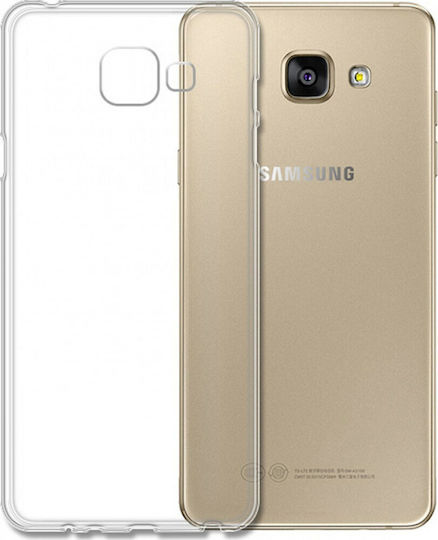 Forcell Umschlag Rückseite Silikon 1mm Transparent (Galaxy A5 2017)