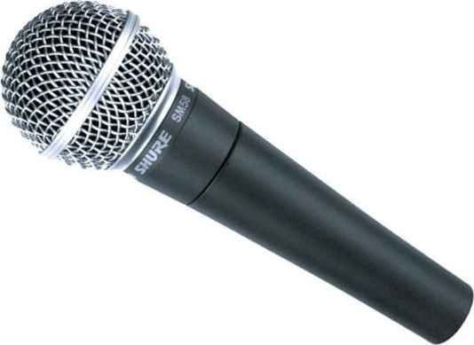 Shure SM58-LC Δυναμικό Μικρόφωνο XLR Χειρός για Φωνητικά