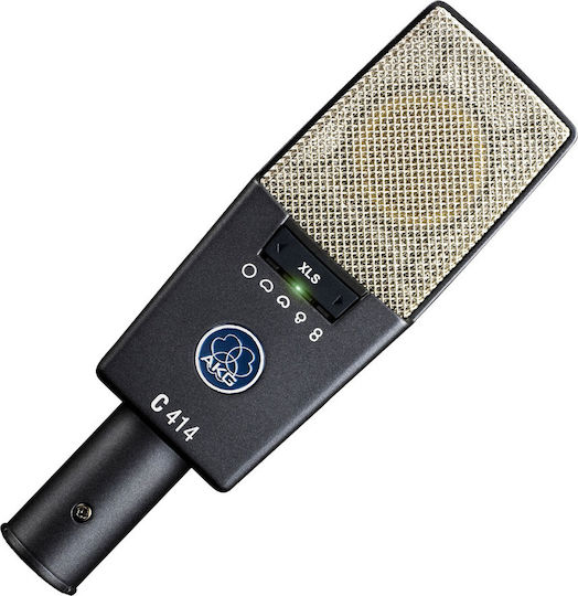 AKG C414 XLS Πυκνωτικό Μικρόφωνο XLR Shock Mounted για Φωνητικά σε Μπρούτζινο Χρώμα