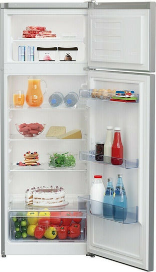 Beko Frigider cu două uși 223lt Î146.5xL54xA57.4cm. Inox RDSA240K30SN