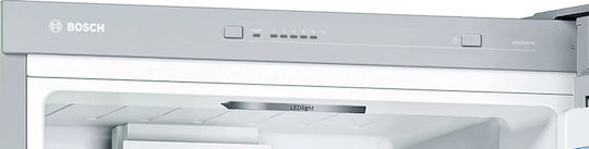Bosch Kühl-Gefrierkombination 308Es H186xB60xT65cm. Metal Look KGV36VLEAS