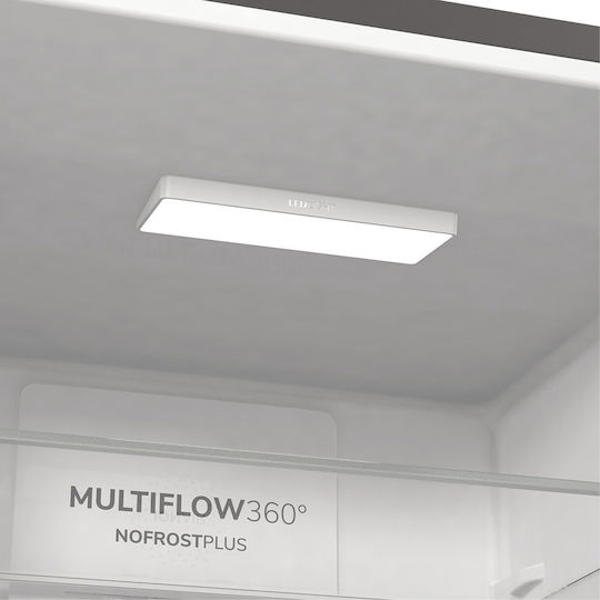 Gorenje Ψυγειοκαταψύκτης 331lt Total NoFrost Υ200xΠ60xΒ59.2εκ. Inox NRK6202AXL4