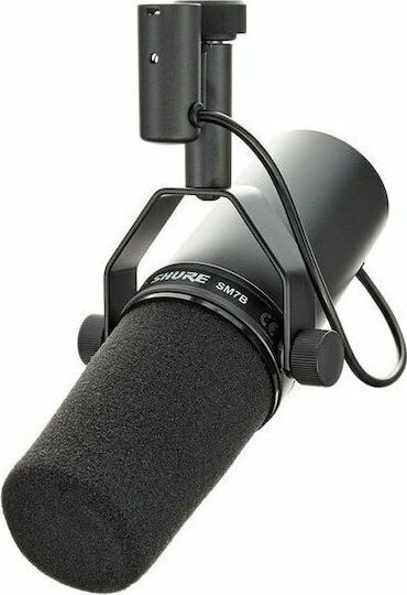 Shure SM7B Δυναμικό Microphone Shock Mounted for Vocals