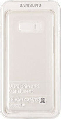 Samsung Back Cover Σιλικόνης 0.8mm Ασημί (Galaxy S8+)