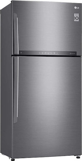 LG Frigider cu două uși 592lt Total NoFrost Î184xL86xA73cm. Inox GTB916PZHYD