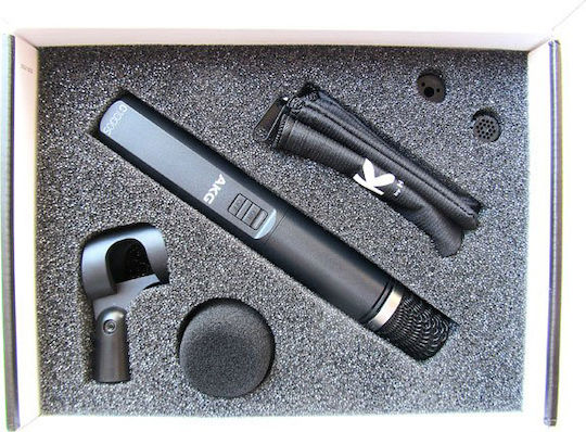 AKG C1000 S MKIV Kondensator (Kleine Membran) Mikrofon XLR Handheld, stoßgedämpft für Gesang