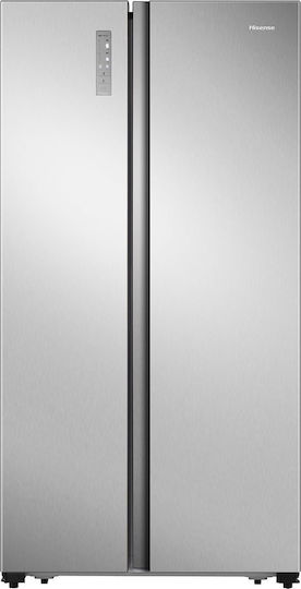 Hisense Side-by-Side Kühlschrank 519Es Total NoFrost H178.6xB91xT64.3cm. Inox RS677N4BIE