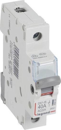 Legrand DX3 Monopol Buton de comutare 250V 63A