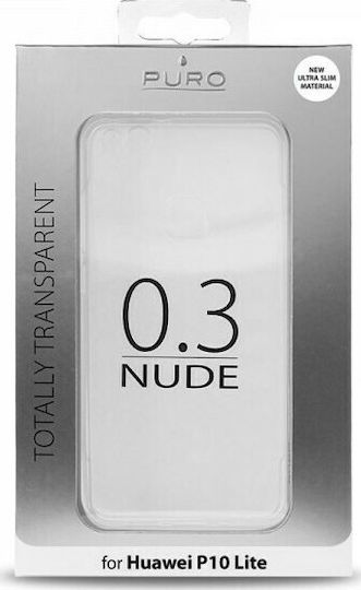 Puro Back Cover Silicon 0.3mm Transparent (Huawei P10 Lite)