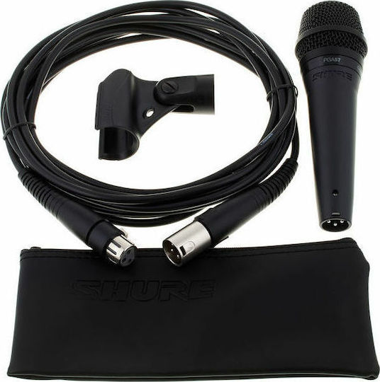 Shure PGA57 Δυναμικό Микрофон XLR Ръчно изработено за Студио в Черен Цвят