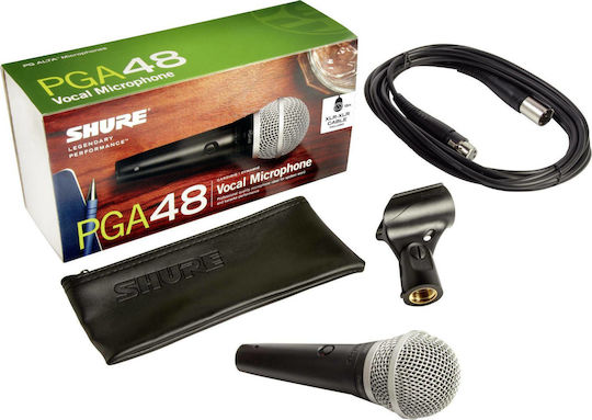 Shure PGA48 Δυναμικό Mikrofon XLR Handgemacht für Gesang