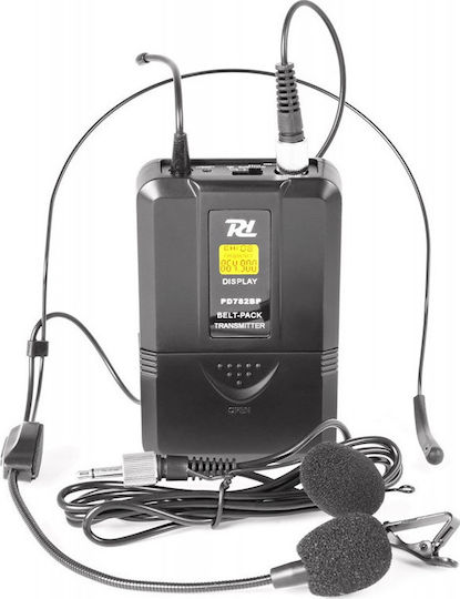 Power Dynamics PD782BP (863-865MHz) Ασύρματο Πυκνωτικό Μικρόφωνο Κεφαλής, Ζώνης για Φωνητικά