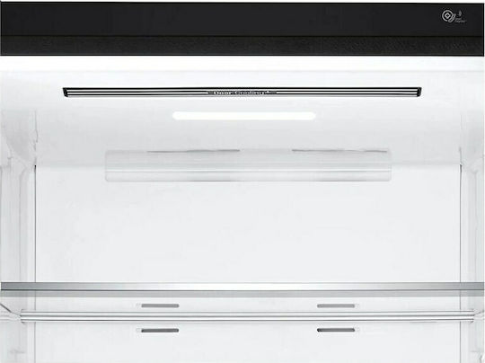 LG Ψυγειοκαταψύκτης 462lt Total NoFrost Υ185xΠ70.5xΒ74εκ. Μαύρος GBB569MCAMB