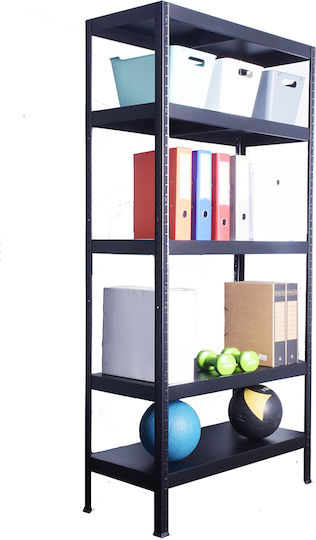 Kovona Drumy Raft Dexions Galvanizat 90x40x180 cm cu 5 Rafturi Rezistență Totală 650 kg