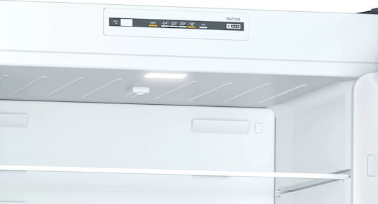 Pitsos Double Door Refrigerator 453lt Total NoFrost H186xW70xD74.5cm White PKNT55NWFB