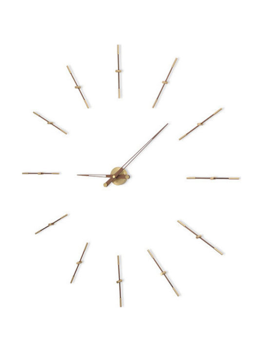 Nomon Merlin N Wall Clock Metallic Ø125cm