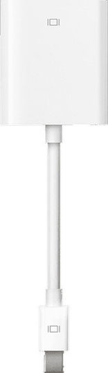 Apple MB572 Μετατροπέας mini DisplayPort male σε VGA female Λευκό 1τμχ