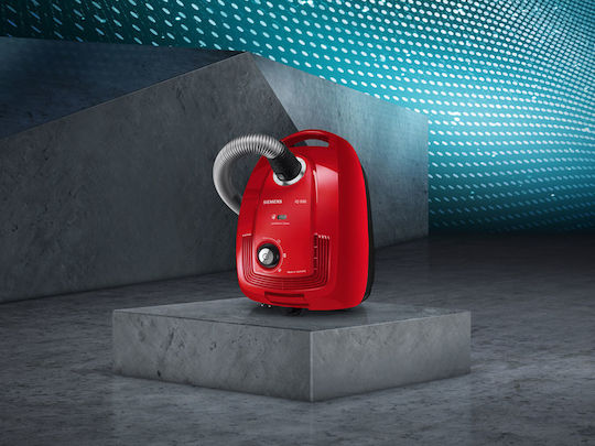 Siemens Iq300 Vacuum Cleaner 600W Bagged 3.5lt Red